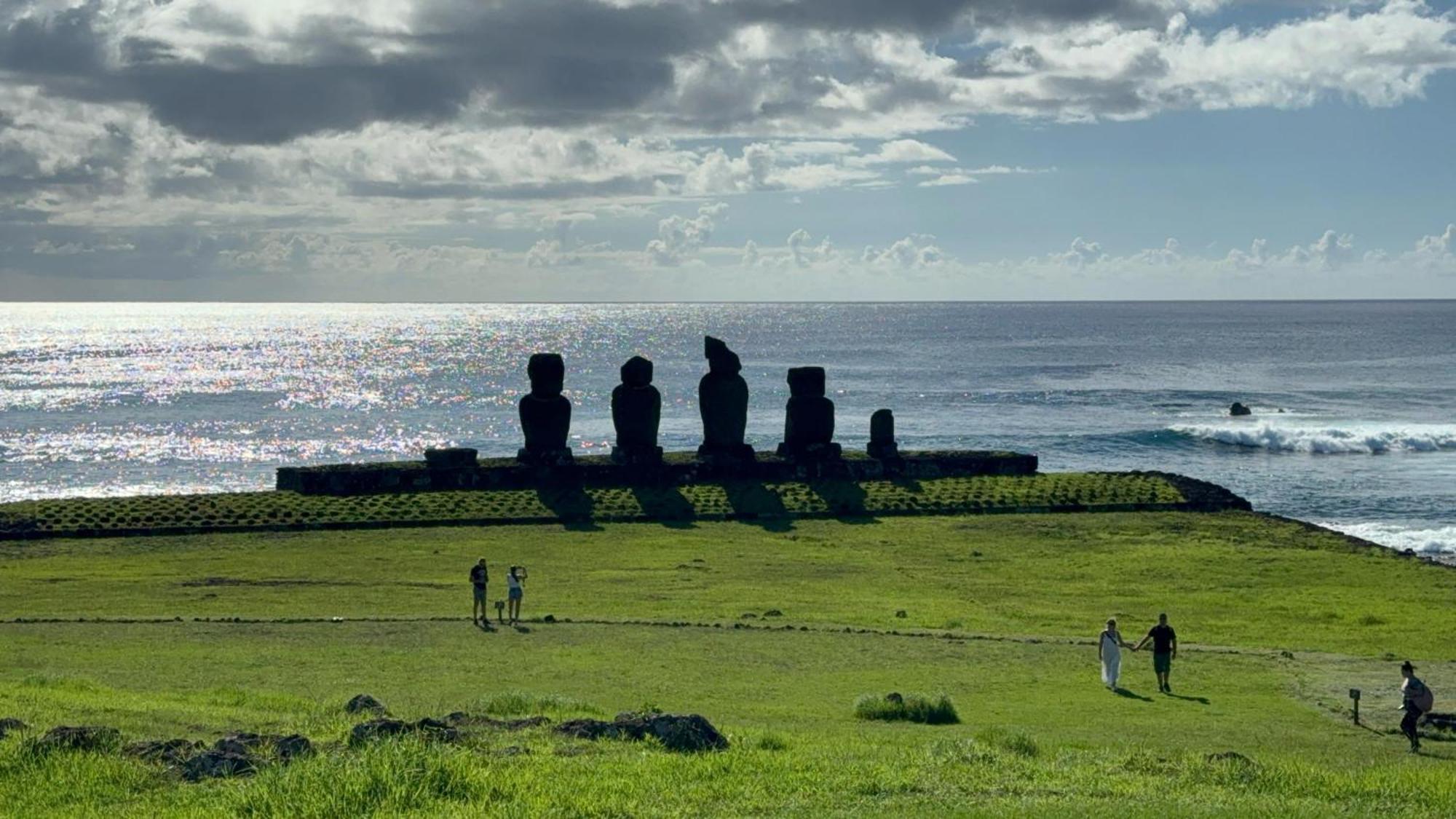 Cabañas Tangaroa y Hamea Hanga Roa Bagian luar foto