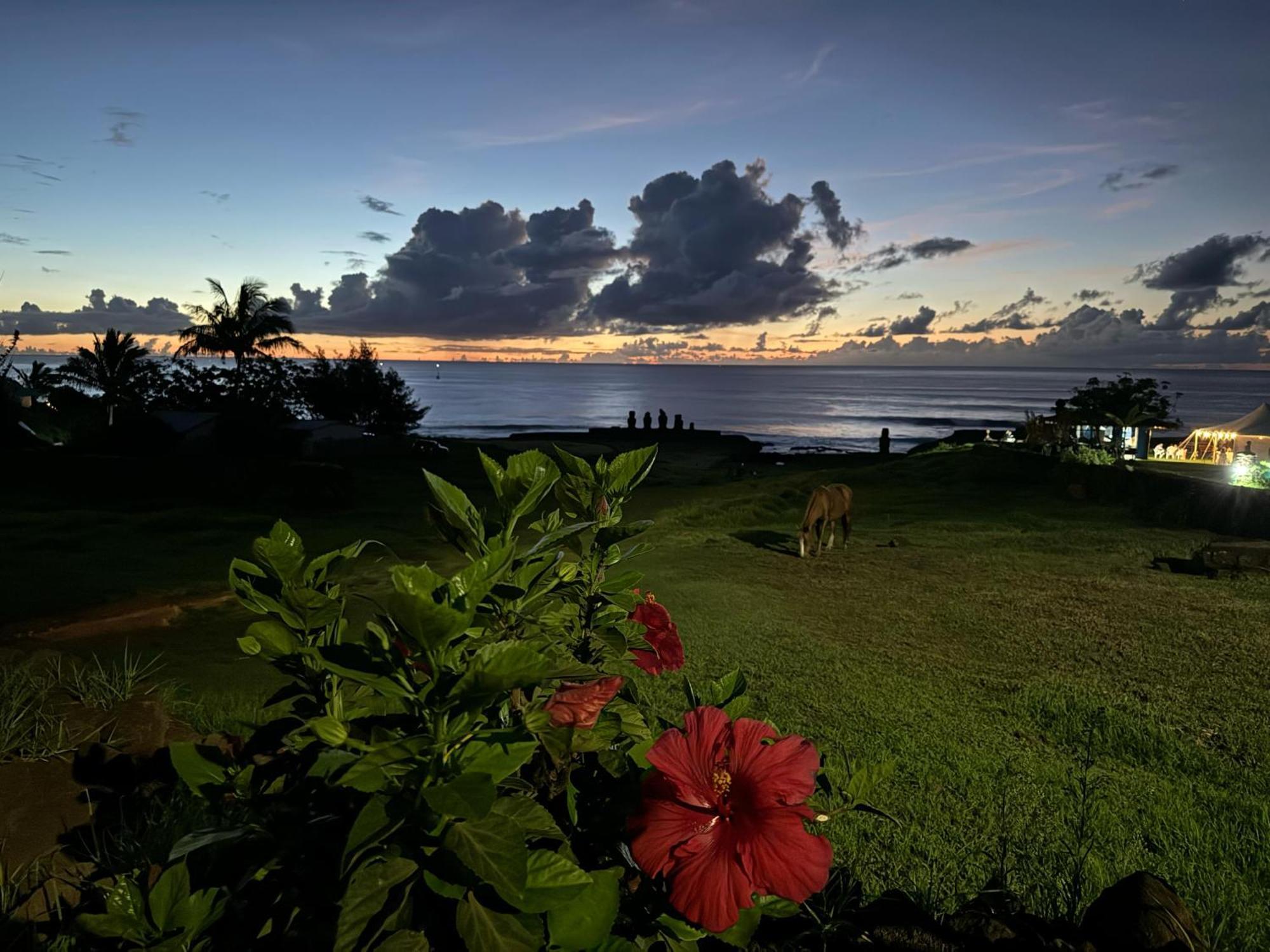 Cabañas Tangaroa y Hamea Hanga Roa Bagian luar foto